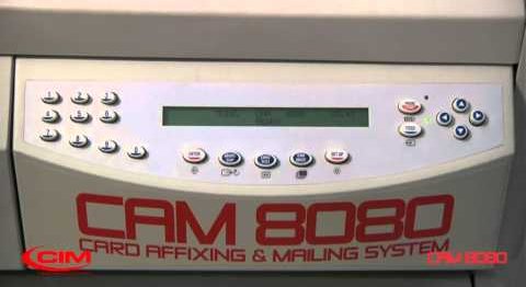 CAM 8080 & MAXIMAILER PLUS HP - THE COMPLETE SOLUTION FOR CARD AFFIXING AND MAILING