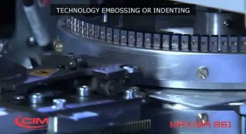 CIM MAXIMA 861: PROVEN RELIABILITY IN CARD EMBOSSING