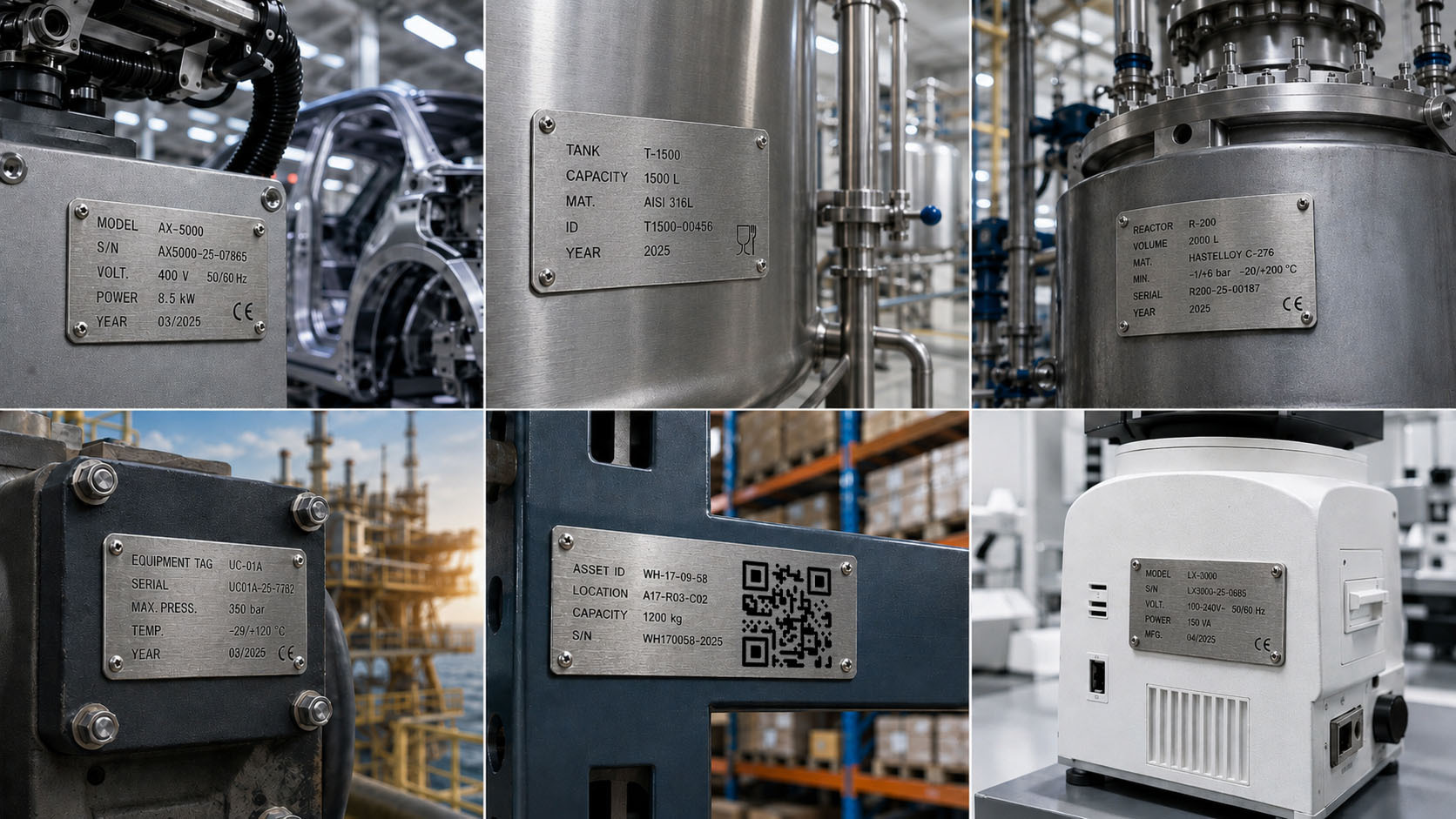Marcatura laser vs incisione laser per targhette metalliche